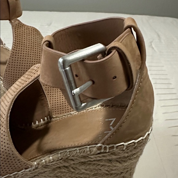 Marc Fisher Cork Screw Wedge Heel Sandals - Picture 6 of 13